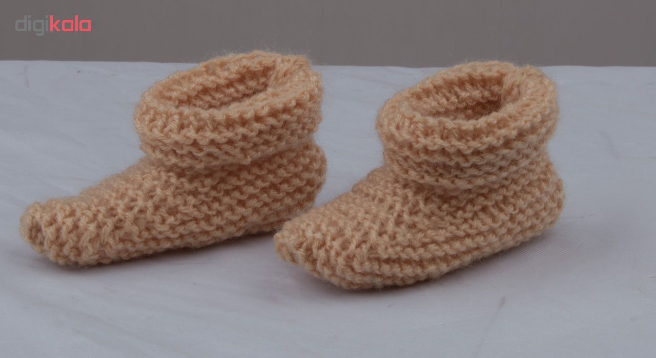 پاپوش و هدبند نوزاد کد 01 - - 9