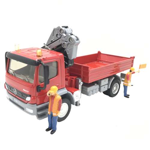ماشین بازی سیکو - اسباب بازی طرح کامیون کمپرسی مجموعه 3 عددی