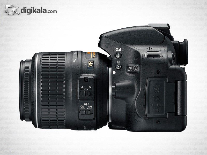 دوربین دیجیتال نیکون D5100 با کیت لنز 18-105 main 1 3