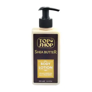 لوسیون بدن تاپ شاپ مدل Shea Butter حجم 250 میلی لیتر