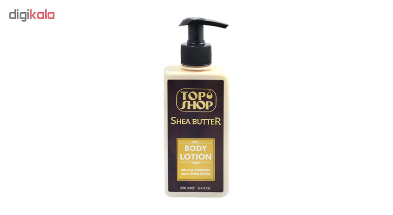 لوسیون بدن تاپ شاپ مدل Shea Butter حجم 250 میلی لیتر مجموعه 6 عددی لوسیون بدن تاپ شاپ مدل Shea Butter حجم 250 میلی لیتر مجموعه 6 عددی