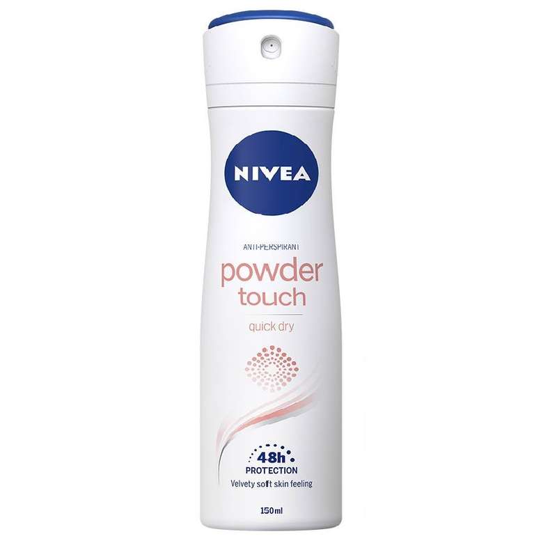 اسپری ضد تعریق زنانه نیوآ مدل Powder Touch حجم 150 میلی لیتر