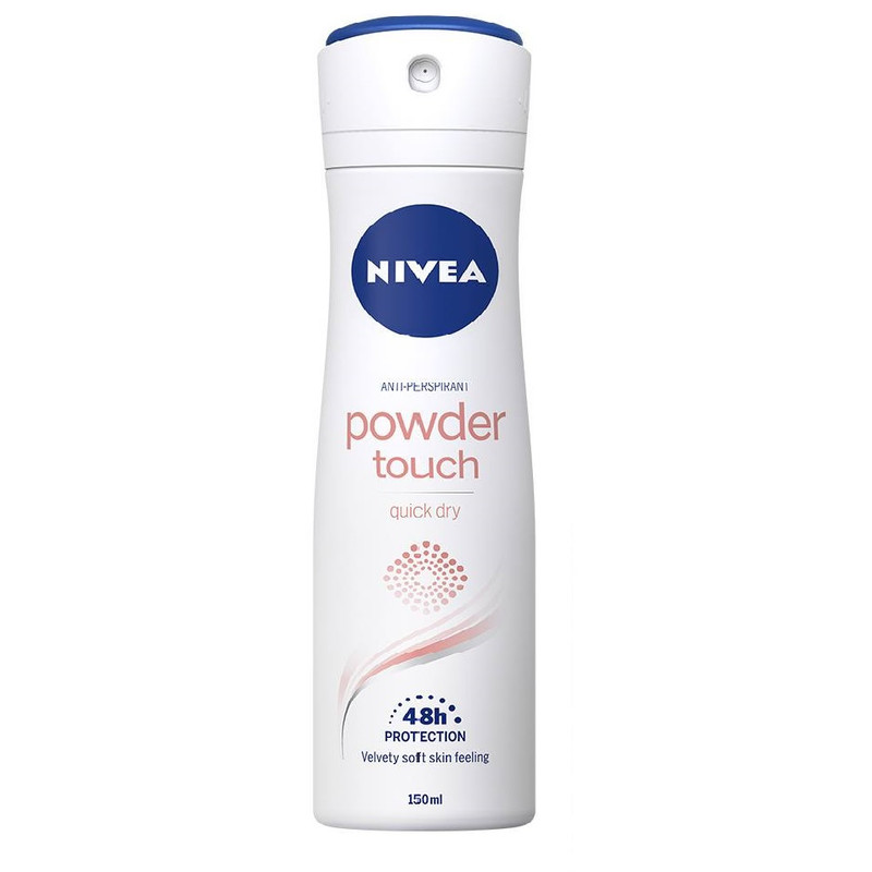 اسپری ضد تعریق زنانه نیوآ مدل Powder Touch حجم 150 میلی لیتر
