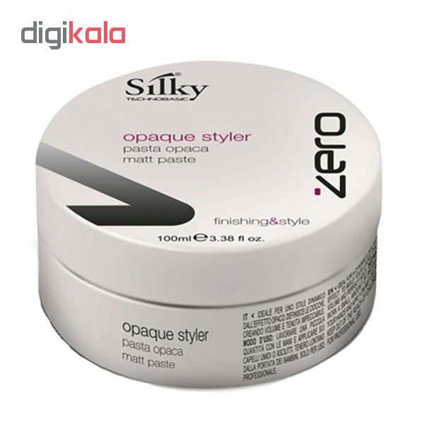 چسب مو سیلکی سری Zero مدل opaque styler حجم 100 میلی لیتر