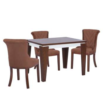 میز و صندلی ناهارخوری مدل اتریشی کد 201