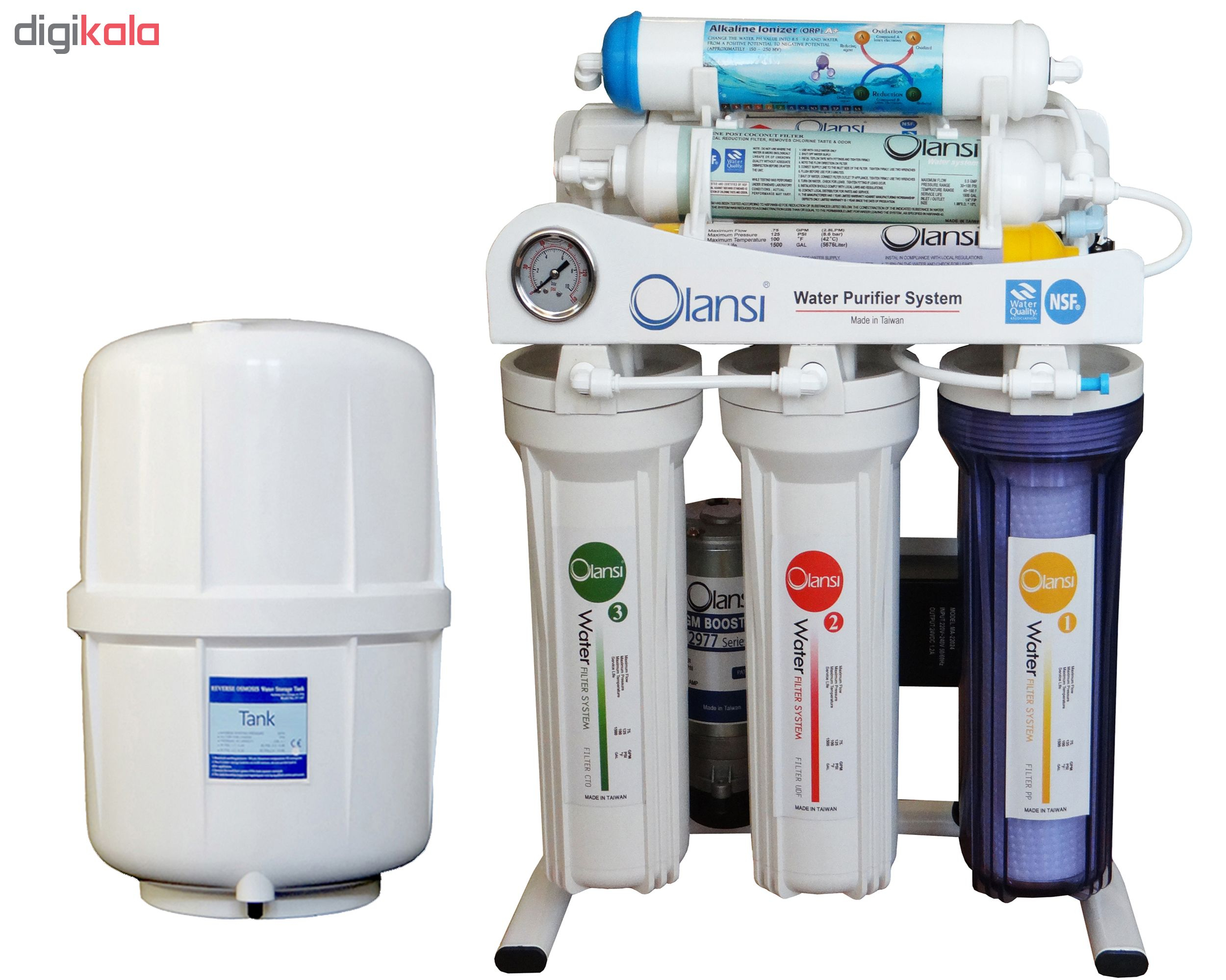 دستگاه تصفیه کننده آب اولانسی مدل REVERSE OSMOSIS - AT1100