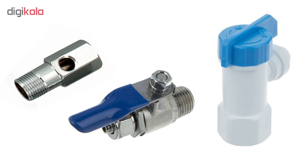 دستگاه تصفیه کننده آب اولانسی مدل REVERSE OSMOSIS - AT1400 به همراه فیلتر دستگاه تصفیه کننده آب بسته 4 عددی