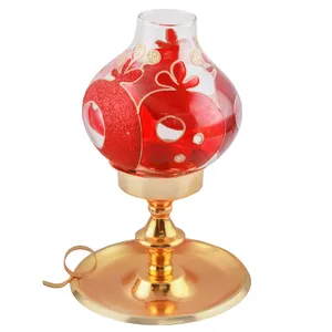 جاشمعی شیشه ای طرح انار کد 134126