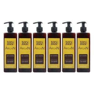 شامپو بدن تاپ شاپ مدل Argan Oil حجم 500 میلی لیتر مجموعه 6 عددی