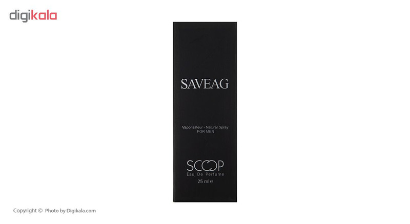 عطر جیبی مردانه اسکوپ مدل Saveag حجم 25 میلی لیتر
