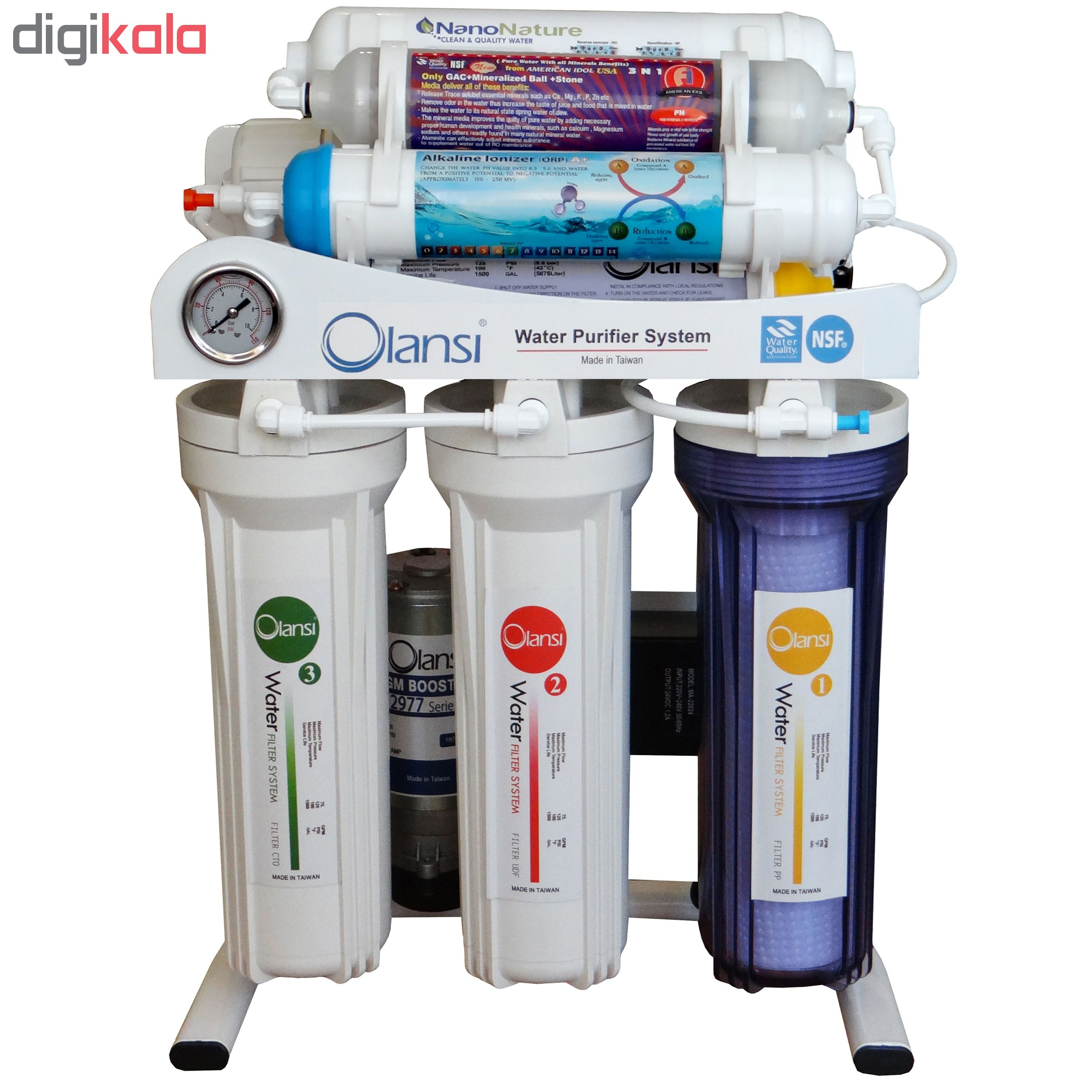 دستگاه تصفیه کننده آب اولانسی مدل REVERSE OSMOSIS - AT1500
