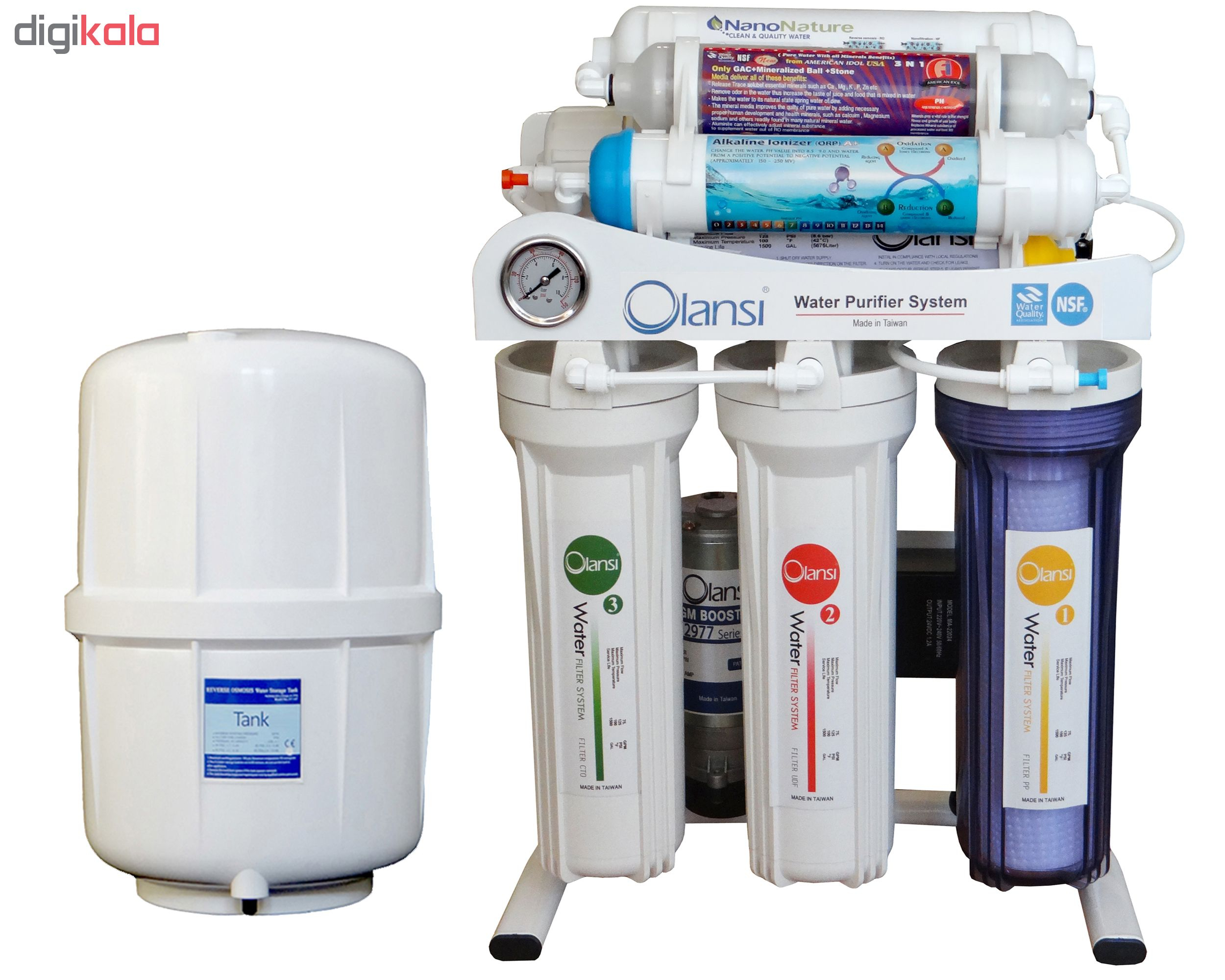 دستگاه تصفیه کننده آب اولانسی مدل REVERSE OSMOSIS - AT1500