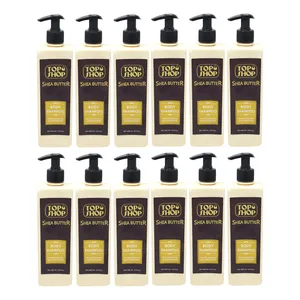 شامپو بدن تاپ شاپ مدل Herbal oil حجم 500 میلی لیتر مجموعه 12 عددی
