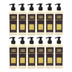 شامپو بدن تاپ شاپ مدل Herbal oil حجم 500 میلی لیتر مجموعه 12 عددی