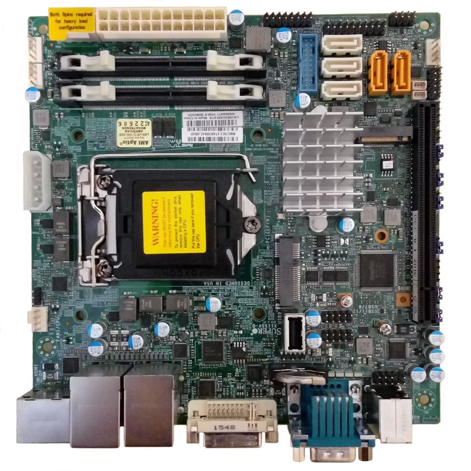 مادربرد سوپرمیکرو مدل MBD-X11SSV-Q-O
