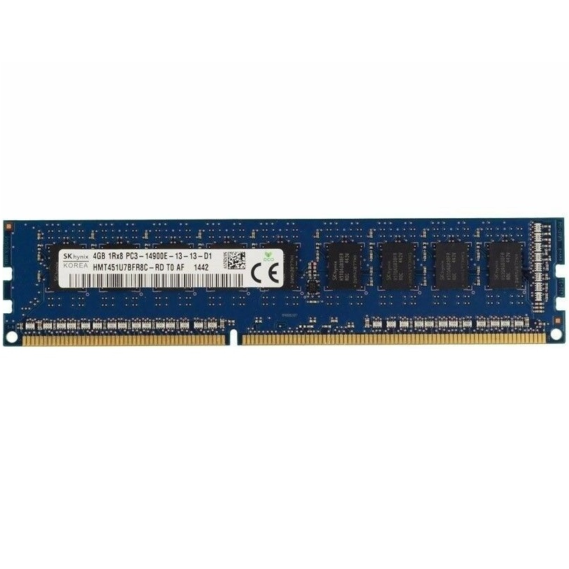 رم سرور DDR3 تک کاناله 1866 مگاهرتز CL13 اس کی هاینیکس مدل HMT451U7BFR8C-RD ظرفیت 4 گیگابایت