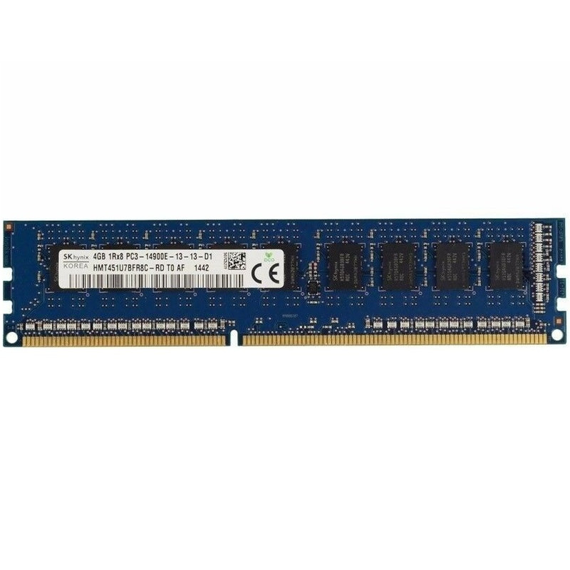 رم سرور DDR3 تک کاناله 1866 مگاهرتز CL13 اس کی هاینیکس مدل HMT451U7BFR8C-RD ظرفیت 4 گیگابایت