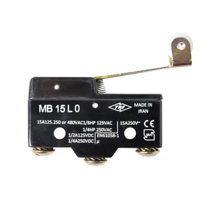 میکروسوئیچ تی آر اس مدل MB-15-L0