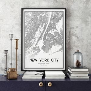 نقد و بررسی تابلو سالی وود طرح نقشه شهر نیویورک مدل T120105 توسط خریداران
