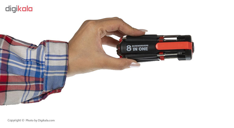 مجموعه 8 عددی پیچ گوشتی تاشو کد 009