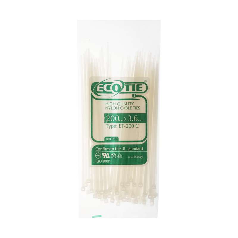 بست کمربندی اکو تای مدل ET-200 C بسته 100 عددی