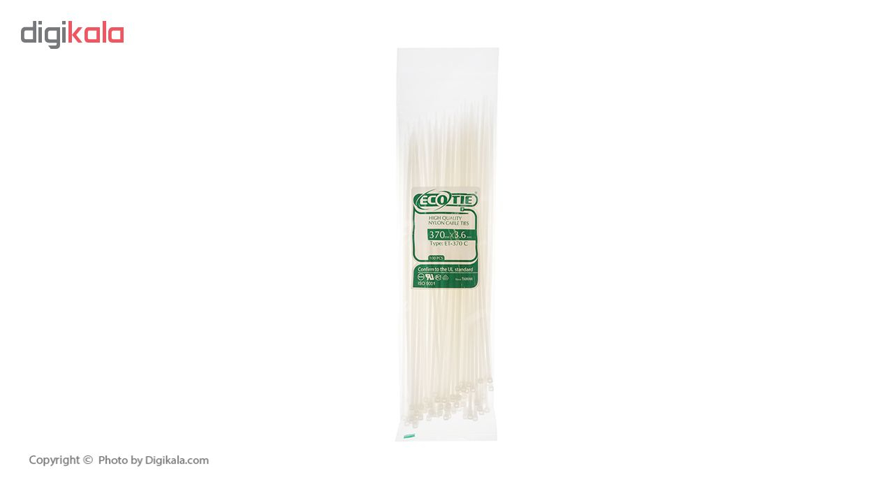 بست کمربندی اکو تای مدل ET-370 C بسته 100 عددی