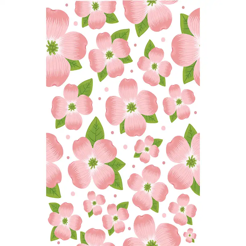 استیکر شیشه طرح گل کد 18