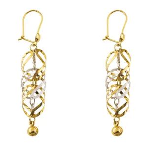 گوشواره طلا  18 عیار زنانه کد EA152