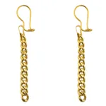 گوشواره طلا 18 عیار زنانه کد EA154