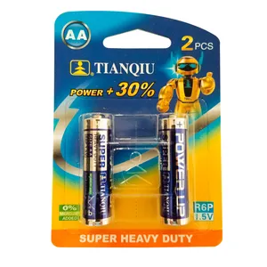 باتری قلمی تی ان کیو مدل Super Heavy Duty بسته دو عددی