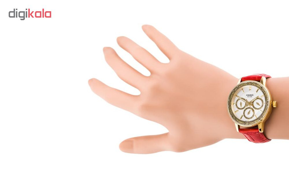 ساعت مچی عقربه ای زنانه کاسیو کد LTP_2087GL-4AVDF