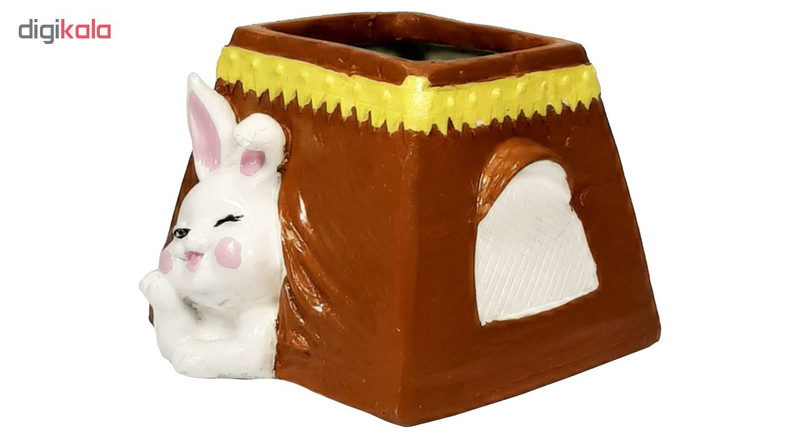 گلدان طرح خرگوش در چادر کد 136