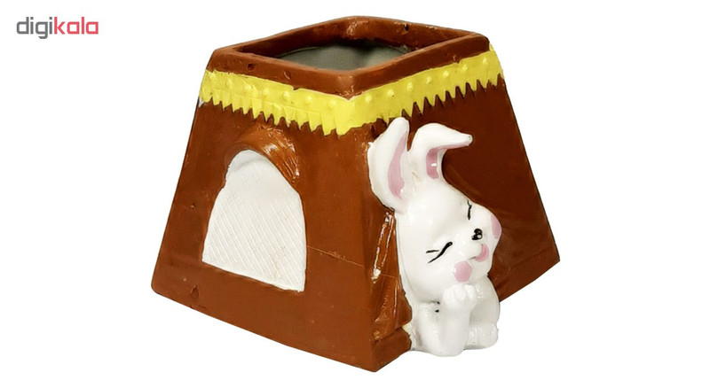 گلدان طرح خرگوش در چادر کد 136