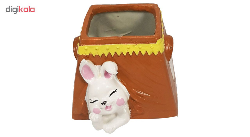 گلدان طرح خرگوش در چادر کد 136