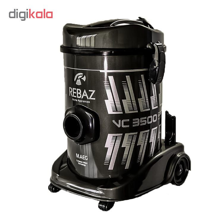 جاروبرقی سطلی ریباز کد 3500
