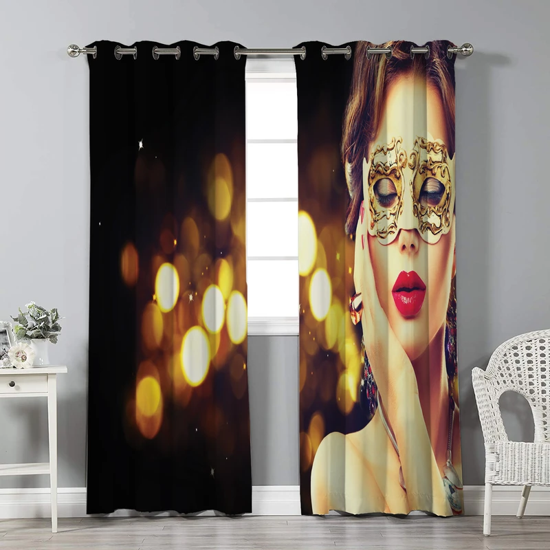 پرده نیروانا مدل pm1049 سایز 280 × 140 سانتی متر