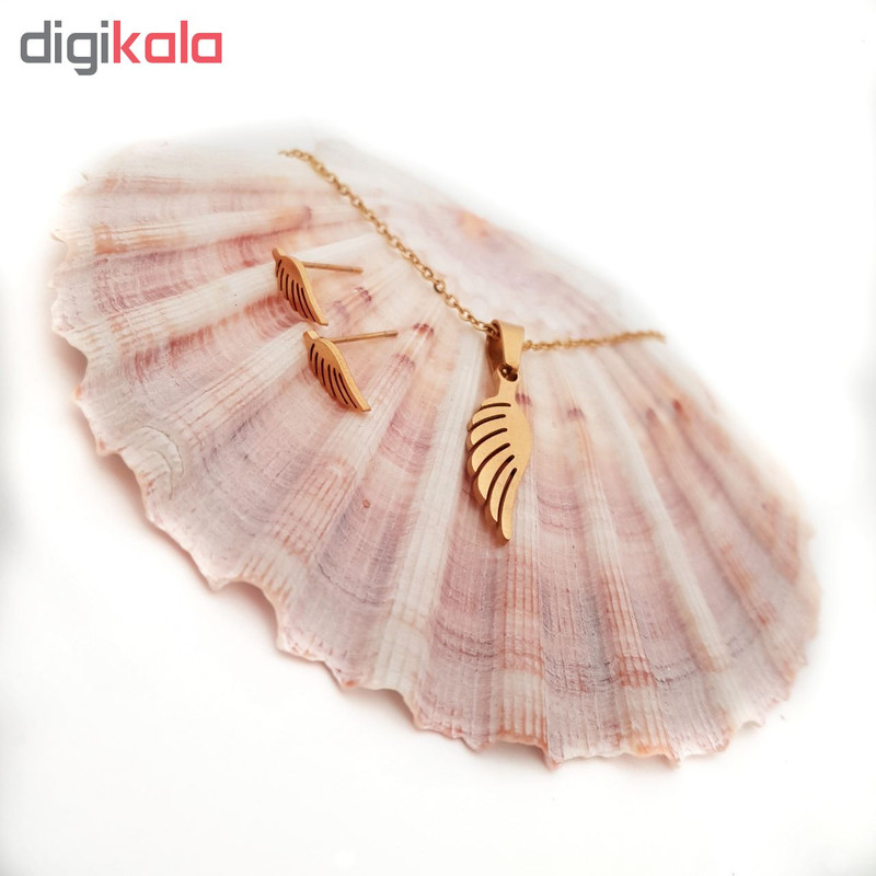 نیم ست زنانه طرح بال فرشته کد 369