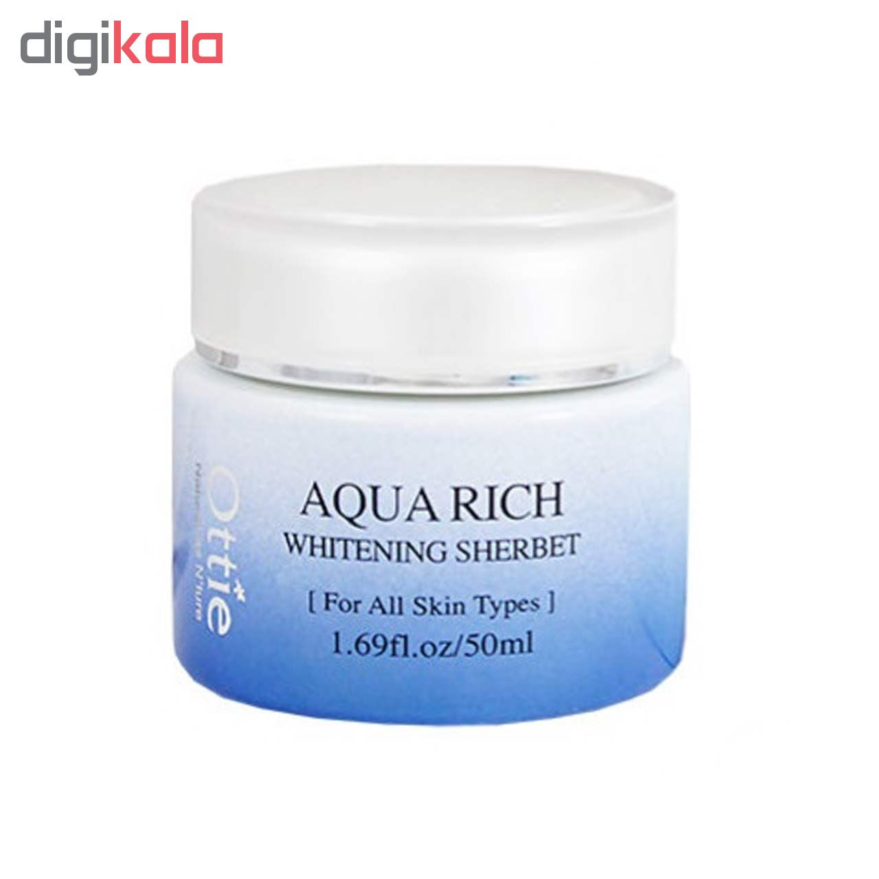 کرم روشن کننده اوتی مدل AQUA RICH حجم 50 میلی لیتر