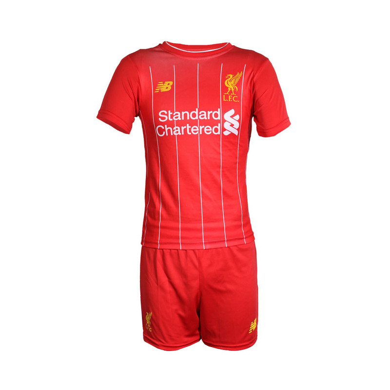 ست پیراهن و شورت ورزشی پسرانه طرح لیورپول کد LFC