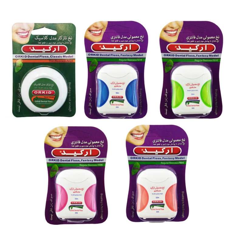 نخ دندان ارکید کد 011 مجموعه 5 عددی