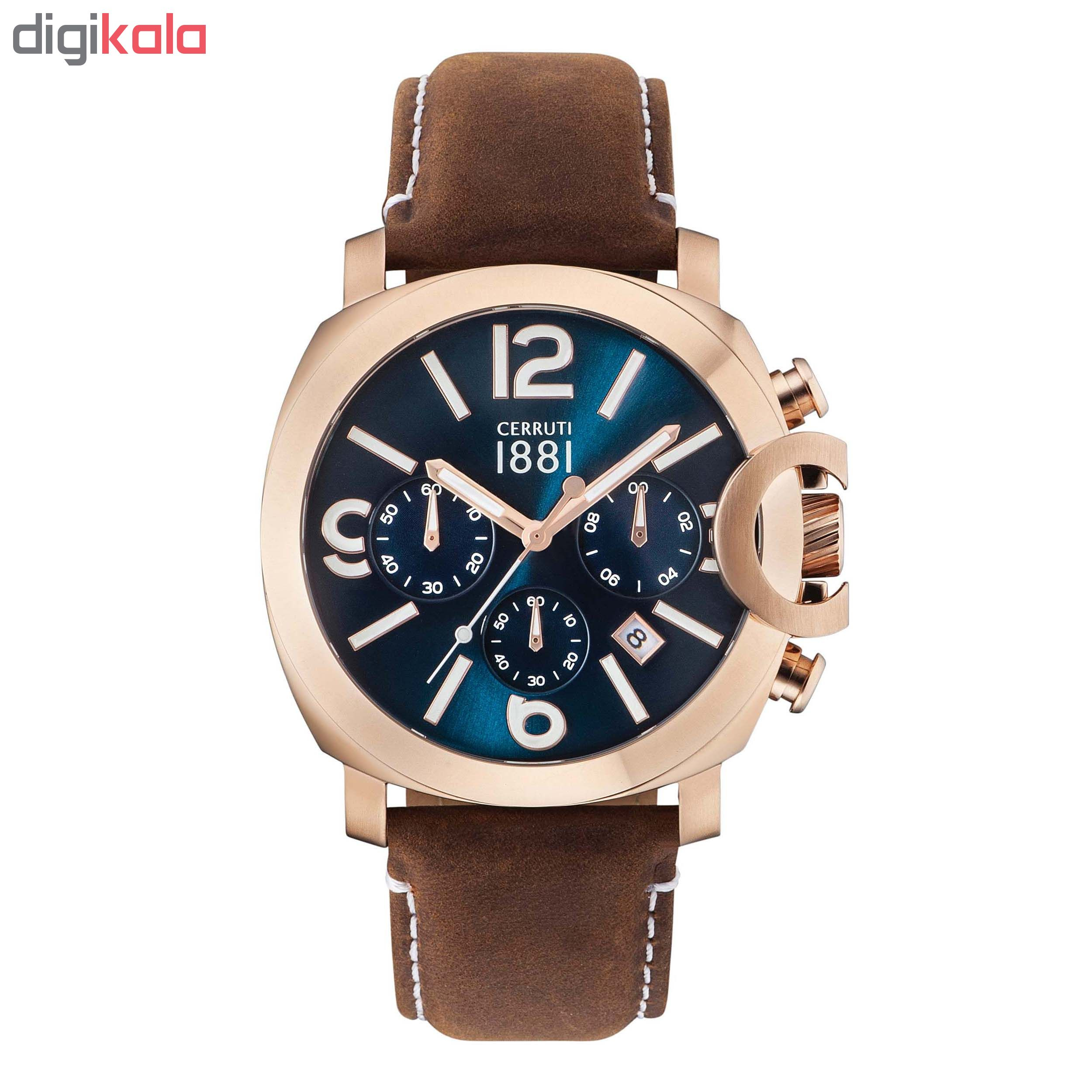 ساعت مچی عقربه ای مردانه چروتی  کد CRA181SR03BR