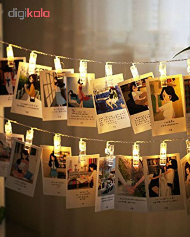 ریسه ال ای دی طرح گیره طول 3 متر