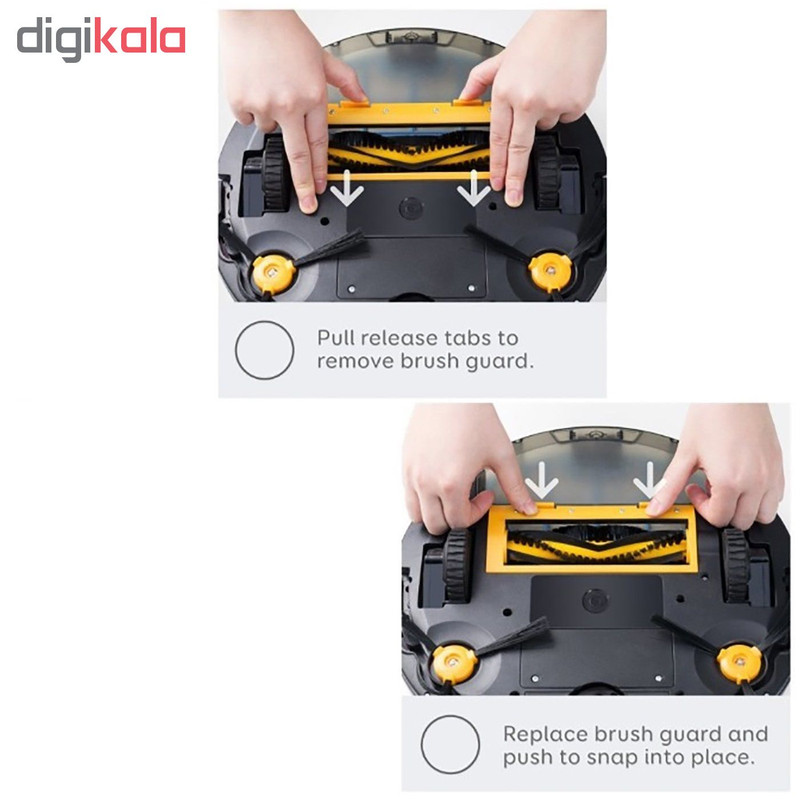 فریم برس مدل T0901071 مناسب برای جاروبرقی رباتیک یوفی