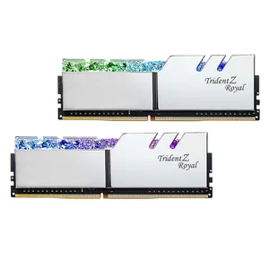 رم دسکتاپ DDR4 دو کاناله 3600 مگاهرتز CL16 جی اسکیل مدل Trident Z Royal ظرفیت 16 گیگابایت