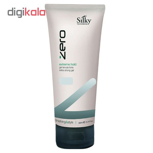 ژل مو سیلکی سری Zero مدل extreme hold حجم 200 میلی لیتر
