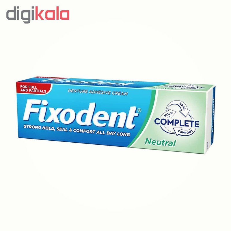چسب دندان مصنوعی فیکسودنت مدل Neutral وزن 47 گرم مجموعه 10 عددی