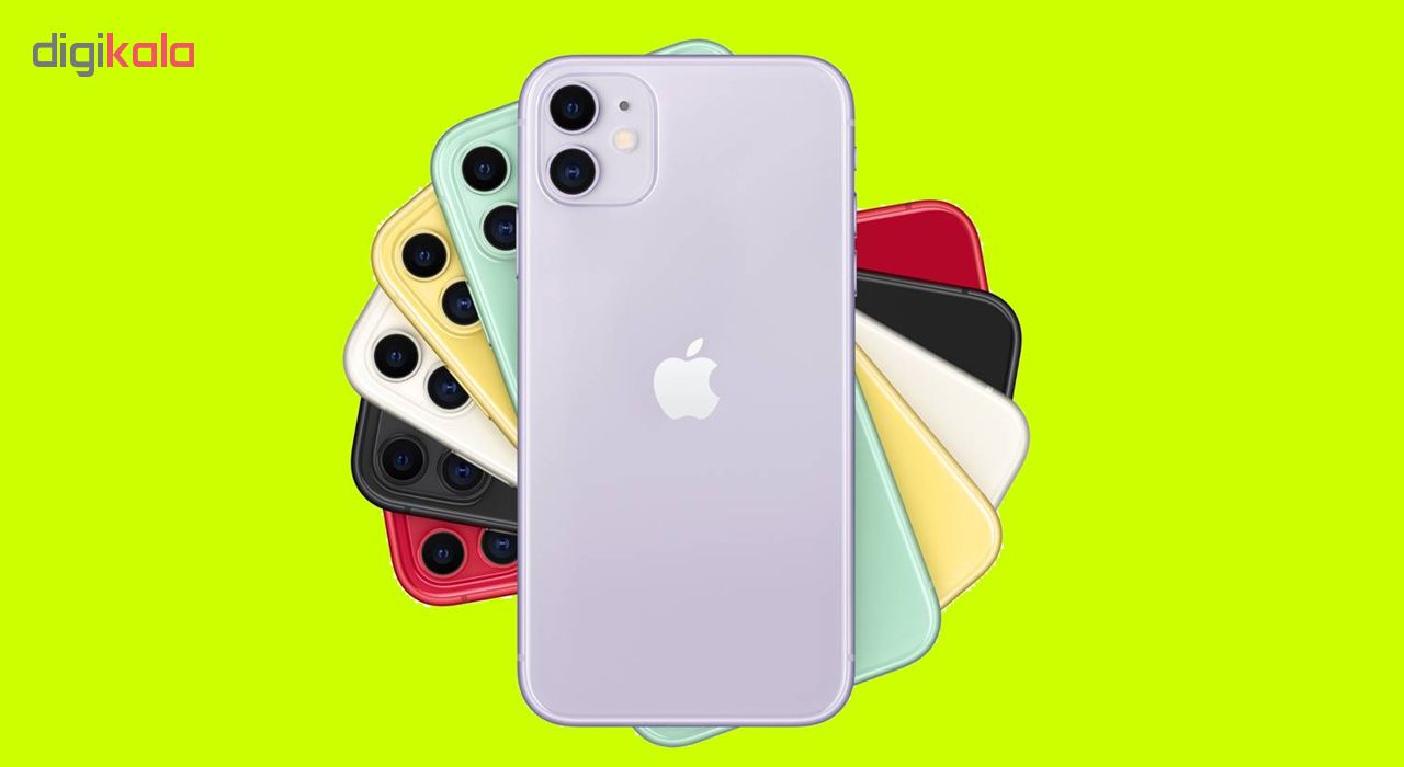 گوشی موبایل اپل مدل iPhone 11 A2223 دو سیم‌ کارت ظرفیت 128 گیگابایت و رم 4 گیگابایت