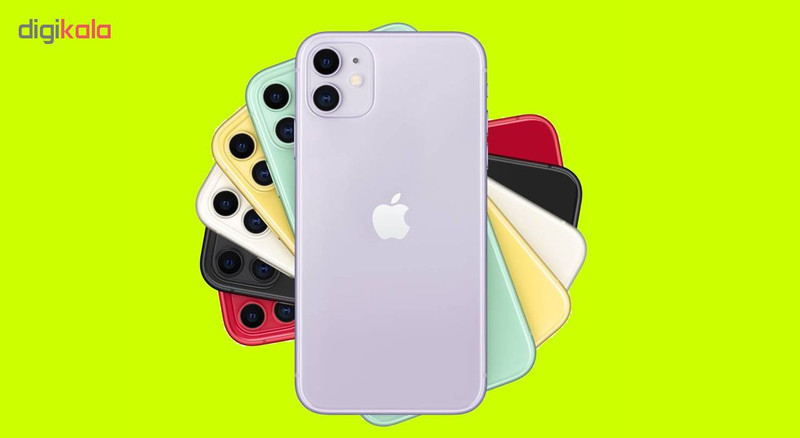 گوشی موبایل اپل مدل iPhone 11 CH دو سیم‌ کارت ظرفیت 128 گیگابایت و رم 4 گیگابایت