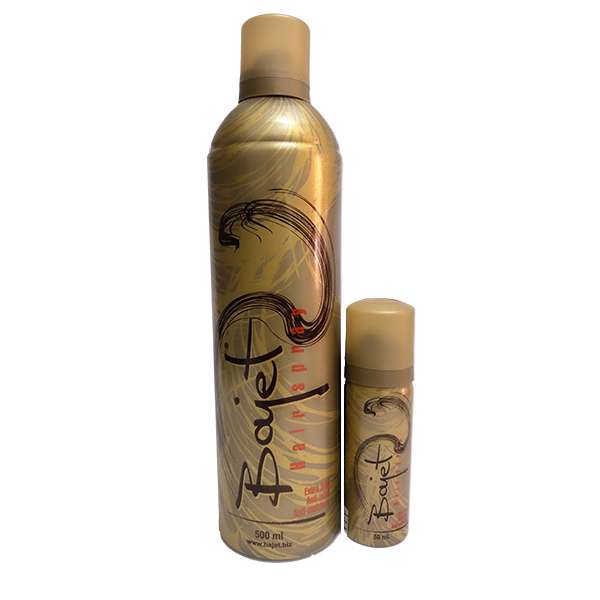 اسپری حالت دهنده مو باژه مدل Extra Hold حجم 500 به همراه اسپری حالت دهنده مو حجم 50 میلی لیتر اسپری حالت دهنده مو باژه مدل Extra Hold حجم 500 به همراه اسپری حالت دهنده مو حجم 50 میلی لیتر