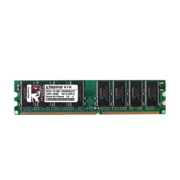رم دسکتاپ DDR تک کاناله 400 مگاهرتز CL3 کینگستون مدل KVR400X64C3A ظرفیت 1 گیگابایت رم دسکتاپ DDR تک کاناله 400 مگاهرتز CL3 کینگستون مدل KVR400X64C3A ظرفیت 1 گیگابایت
